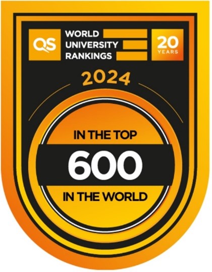 2024年QS综合排名升至第590位